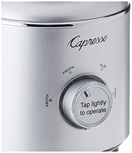 Capresso froth Select Automatic Milk Frother and Hot Chocolate Maker, Stainless Steel 209.05, Silver, 20 ounce - My Kitchen Products