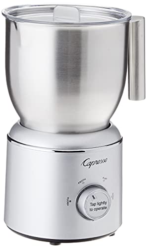 Capresso froth Select Automatic Milk Frother and Hot Chocolate Maker, Stainless Steel 209.05, Silver, 20 ounce - My Kitchen Products