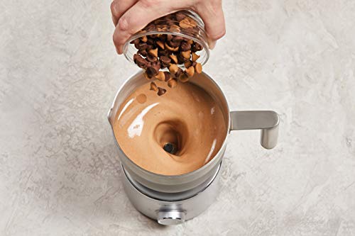 Capresso froth Select Automatic Milk Frother and Hot Chocolate Maker, Stainless Steel 209.05, Silver, 20 ounce - My Kitchen Products