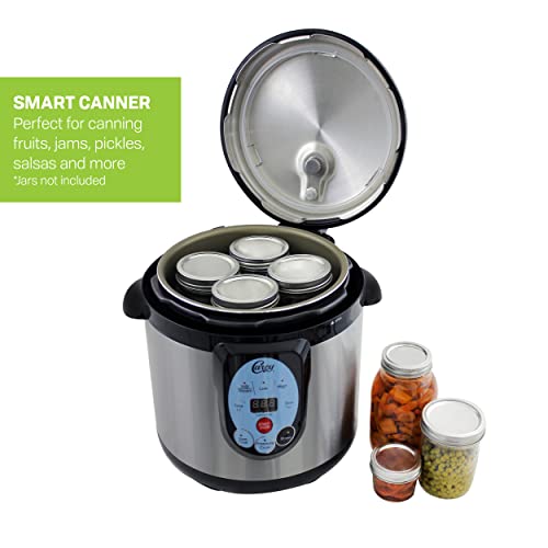CAREY DPC-9SS Smart Electric Pressure Cooker and Canner, Stainless Steel, 9.5 Qt - My Kitchen Products
