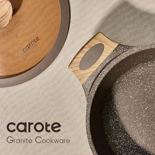CAROTE 26PCS Pots and Pans Set Non Stick, Cookware Set Pots and Pans Induction Cook Ware, Nonstick Kitchen Cooking, PFOA Free - My Kitchen Products
