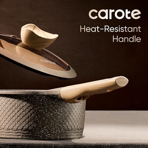 CAROTE 26PCS Pots and Pans Set Non Stick, Cookware Set Pots and Pans Induction Cook Ware, Nonstick Kitchen Cooking, PFOA Free - My Kitchen Products