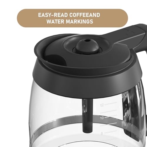 CE200 12-Cup Glass Coffee Pot Replacement Compatible with Ninja Coffee Brewer Maker Models CE251 CE201 CE201C CE200 CE200C Model XGLSLID200 - My Kitchen Products