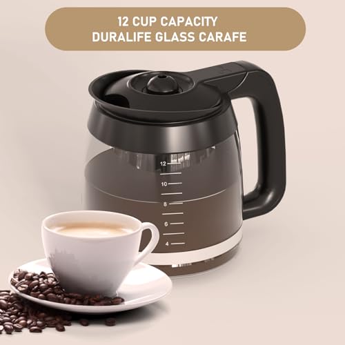 CE200 12-Cup Glass Coffee Pot Replacement Compatible with Ninja Coffee Brewer Maker Models CE251 CE201 CE201C CE200 CE200C Model XGLSLID200 - My Kitchen Products
