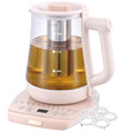 cglightwsparkle Health Pot Electric Kettle with Infuser,Smart Fruit Hot Tea Maker, Temperature Control and Tea Keep Warm, 12 Functional Procedures, 1.8 Liters of Capacity(pink) - My Kitchen Products