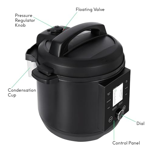 CHEF iQ Smart Pressure Cooker with WiFi and Built-in Scale - Easy-to-Use 10-in-1 Multicooker with 500+ Guided Recipes - Rice Cooker, Slow Cooker, Instant Meals for Foodies - 6 Quart - Family Size - My Kitchen Products
