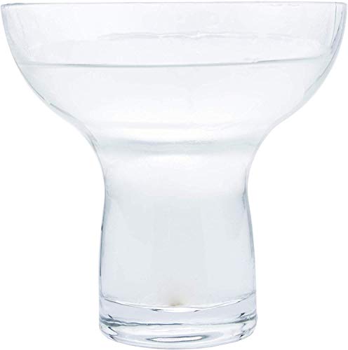 Chefcaptain Margarita Glasses Set Of 4, XXlarge 16oz Stemless Lead-Free Thick Clear Glass With Heavy Base, For Martini, Daiquiri, Frozen Cocktails, Dessert, Frozen Cocktails, Bar Use, Crystal Clear - My Kitchen Products
