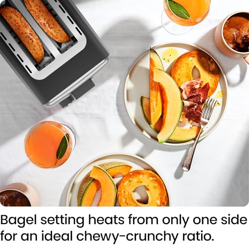 Chefman 2 Slice Toaster, 7 Shade Settings, Removable Crumb Tray, Thick Bread and Bagel Toaster with Defrost and Cancel Buttons – Black - My Kitchen Products