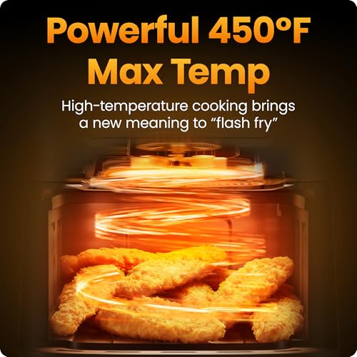 Chefman Air Fryer – 4-in-1 Slim 3.5 QT Airfryer, Air Fry, Bake, Dehydrate, Frozen, 450°F Max Temp for Extra Crispy Results in Minutes, Nonstick Ceramic Coating, Dishwasher-Safe Accessories - Black - My Kitchen Products