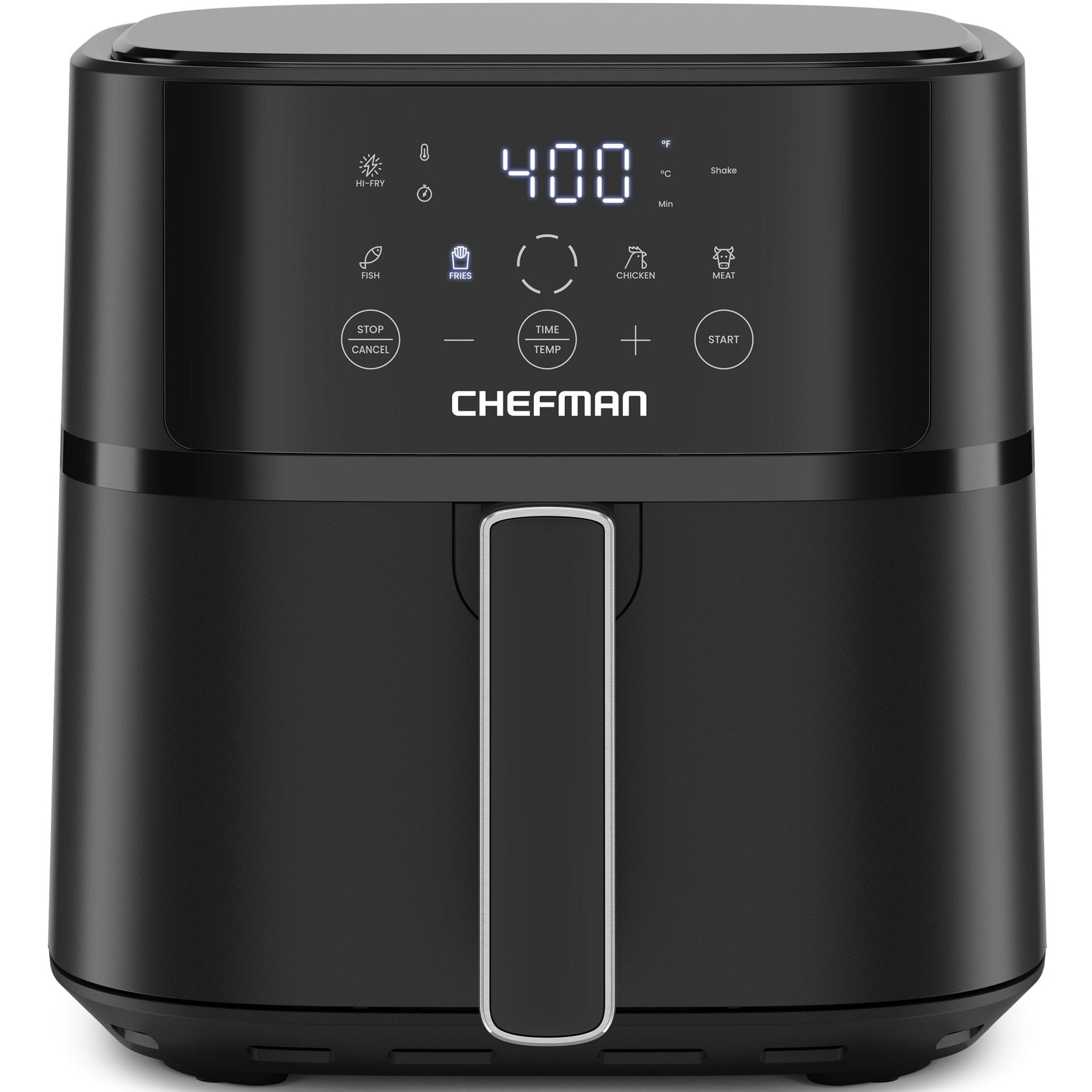 Chefman Air Fryer, 6 QT Compact Airfryer for Quick & Easy Meals in Minutes, Features Hi-Fry Technology for Extra