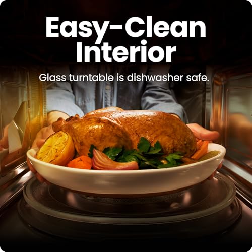 Chefman Countertop Microwave Oven 0.9 Cu. Ft. Digital Stainless Steel Microwave 900 Watt with 6 Presets, Eco Mode, Mute Option, Memory Function, Child Safety Lock, Kitchen, Home, Dorm Essentials - My Kitchen Products