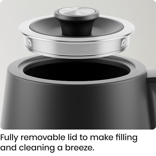 Chefman Gooseneck Electric Kettle, 0.8L Pour Over Tea Kettle for Coffee and Tea, One-Touch Operation, Boil-Dry Protection, Auto Shut-Off, Ultra-Fast Hot Water Boiler – Black - My Kitchen Products