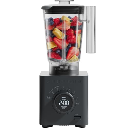 Chefman Obliterator 48 oz Countertop Blender for Smoothies, 1380W Motor to Crush Ice