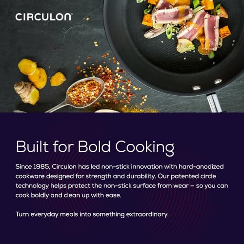 Circulon A1 Series with ScratchDefense Nonstick Induction Pots and Pans Cookware Set, Induction Cookware, Kitchen Essentials, 9-Piece, Graphite - My Kitchen Products