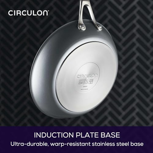 Circulon A1 Series with ScratchDefense Nonstick Induction Pots and Pans Cookware Set, Induction Cookware, Kitchen Essentials, 9-Piece, Graphite - My Kitchen Products