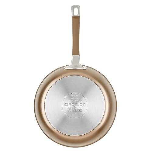 Circulon Premier Professional Hard Anodized Nonstick Cookware Induction Pots and Pans Set Nonstick, Home Essentials, 12-Piece, Bronze - My Kitchen Products
