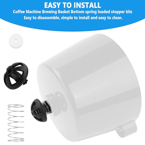 Coffee Machine Brewing Basket Bottom Spring Loaded Stopper Kits Fits For Black+Decker Coffee Makers Brew Basket, Fits For Mr. Coffee Majority 4-12 Cup Drip Coffee Makers - My Kitchen Products