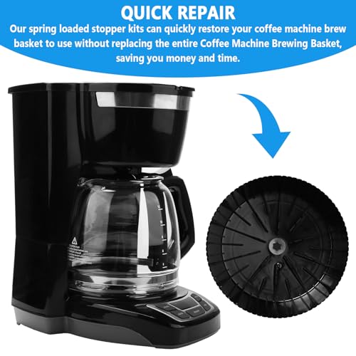 Coffee Machine Brewing Basket Bottom Spring Loaded Stopper Kits Fits For Black+Decker Coffee Makers Brew Basket, Fits For Mr. Coffee Majority 4-12 Cup Drip Coffee Makers - My Kitchen Products