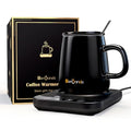 Coffee Mug Warmer Set, 12 Mode Timer & 36W Coffee Cup Warmer for Desk Auto Shut Off, 9 Mode Temperature, Best Gift for Women Men Coffee Lover, 14oz - My Kitchen Products