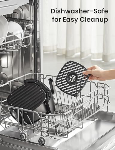 COMFEE' Compact 2.1 Quart Air Fryer with 12 Presets Menu Options, Adjustable Timer & Temperature Control 180-400 degrees F, Dishwasher-Safe Nonstick Fry Basket - My Kitchen Products