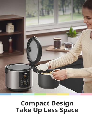 COMFEE' Rice Cooker with 6 Functions, 4-Cups Uncooked Rice - My Kitchen Products