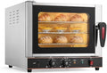 Commercial 22L Convection Countertop Oven - 2400W 3-Tier Electric Toaster Oven with 360° Hot Air Circulation - Stainless Steel Baking Oven with Temp Control (122-572°f) & Timer - My Kitchen Products