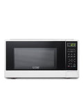 Commercial Chef 1.1 Cu. Ft. Countertop Microwave Oven, Touch Controls with Digital LED Display, 1100W Microwave, Push Button Door, 10 Power Levels, CHCM11100W, White - My Kitchen Products