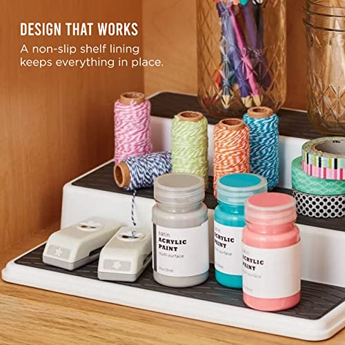 Copco 3-Tier Cabinet Spice Rack Organizer, 10 Inch Tiered Shelf Riser for Kitchen Cabinets, Pantry, and Countertop - Holds Spices, Seasonings, Oils, and Condiments - My Kitchen Products