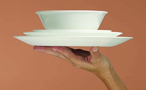 Corelle 3128 Vitrelle Glass Winter Frost White Serving Platter, Pack of 3 - My Kitchen Products