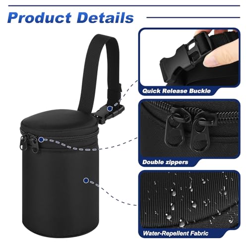 Cosmos Mini Coffee Press Maker Carry Storage Bag Compatible with Aeropress Go Travel Coffee Press Kit, Small Espresso Maker Mini Travel Case Pouch Organizer for Outdoor Camping Hiking Fishing - My Kitchen Products