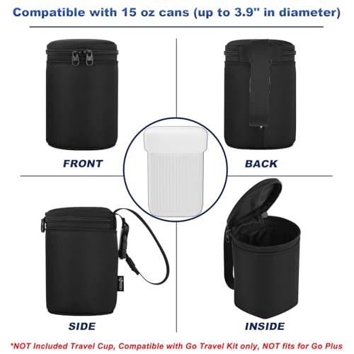 Cosmos Mini Coffee Press Maker Carry Storage Bag Compatible with Aeropress Go Travel Coffee Press Kit, Small Espresso Maker Mini Travel Case Pouch Organizer for Outdoor Camping Hiking Fishing - My Kitchen Products