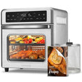Cosori 11-in-1 Air Fryer Oven, 13Qt Small Footprint Airfryer combo with Rotisserie, Toast, Bake, Roast, Reheat Functions and more, Recipe Book & 6 Accessories Included, Perfect for Small Countertop - My Kitchen Products
