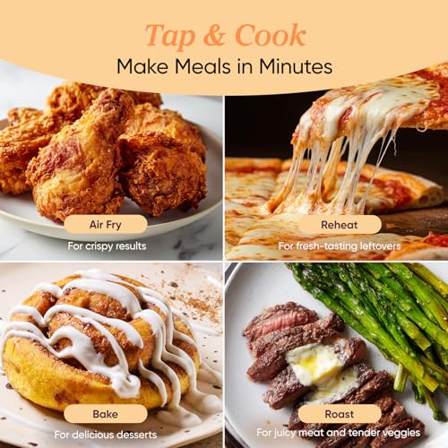 Cosori Air Fryer 2.1 QT, Small & Mini 4-in-1 airfryer Ideal for Simple Meals and Snack, Easy to Leftover Food to Crispy, Up to 97% Less Oil, 30 In-App Recipes, Nonstick & Dishwasher-Safe Basket - My Kitchen Products
