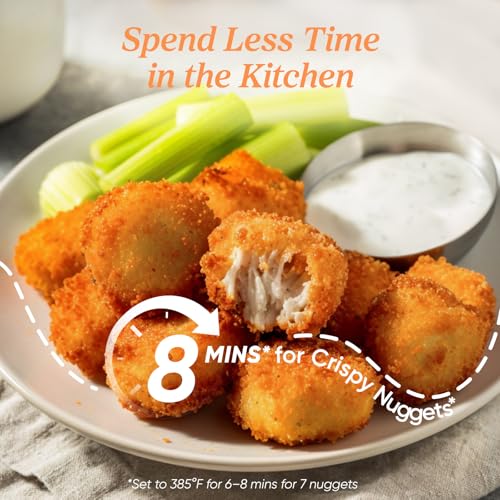 Cosori Air Fryer 2.1 QT, Small & Mini 4-in-1 airfryer Ideal for Simple Meals and Snack, Easy to Leftover Food to Crispy, Up to 97% Less Oil, 30 In-App Recipes, Nonstick & Dishwasher-Safe Basket - My Kitchen Products