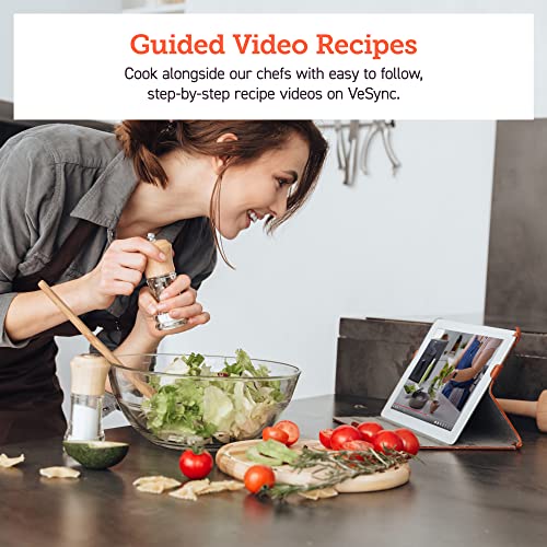 COSORI Air Fryer 5.8QT Pro Gen Smart 11-in-1 Toaster Oven , 100 Recipes Cookbook, 200+ Online Recipes , APP and Touch Screen Control, Works with Alexa & Google Assistant, Dishwasher-Safe Square Basket - My Kitchen Products