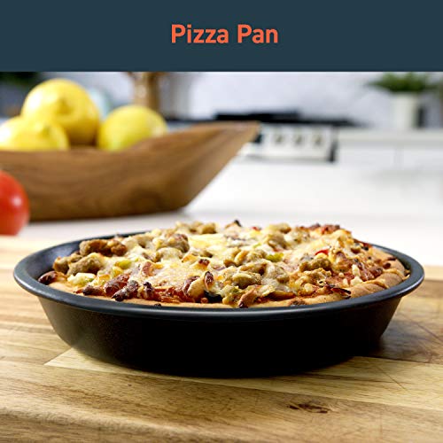 COSORI Air Fryer Accessories, Set of 6 Perfect for Most 5.0 Qt and Larger Ovens, Cake & Pizza Pan, Metal Holder, Rack & Skewers, etc, BPA Free, Nonstick, Dishwasher Safe, 5.8 QT, Black - My Kitchen Products
