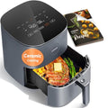 Cosori Air Fryer Pro, Compact 5QT, Ceramic Coating, 7 Presets with Preheat & Keep Warm, 450℉, Easy to use & clean, Shake Reminder, 130+ In-App Recipes, Nonstick & Dishwasher-Safe Basket, Gray - My Kitchen Products