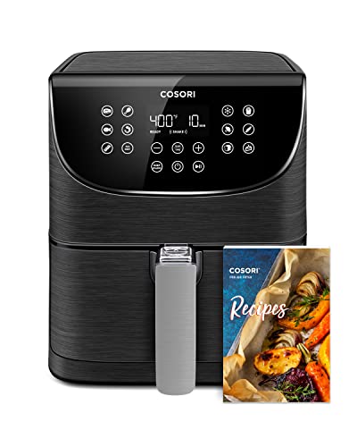 COSORI Pro Gen 2 Air Fryer 5.8QT, Upgraded Version with Stable Performance & Sleek New Look, 13 One Touch Functions, 100 Paper & 1100 Online Recipes, Dishwasher-Safe Detachable Square Basket, Black - My Kitchen Products