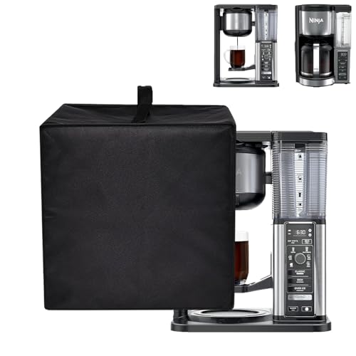CouldyCasi Dust Cover for Ninja Coffee Maker CM401 Heavy Protective Coffee Machine Cover Compatible with Ninja Specialty Coffee Maker CM401/Ninja Fresh Brew Drip Coffee Maker CE451 - My Kitchen Products