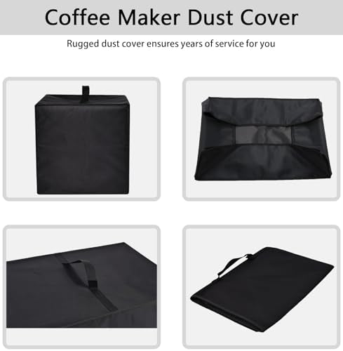 CouldyCasi Dust Cover for Ninja Coffee Maker CM401 Heavy Protective Coffee Machine Cover Compatible with Ninja Specialty Coffee Maker CM401/Ninja Fresh Brew Drip Coffee Maker CE451 - My Kitchen Products