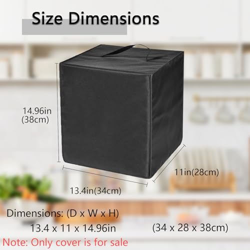 CouldyCasi Dust Cover for Ninja Coffee Maker CM401 Heavy Protective Coffee Machine Cover Compatible with Ninja Specialty Coffee Maker CM401/Ninja Fresh Brew Drip Coffee Maker CE451 - My Kitchen Products