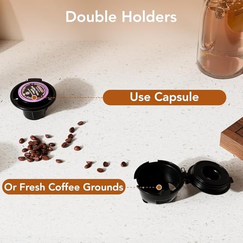 COWSAR Single Serve Coffee Maker, 2 in 1 Coffee Brewer for K-CUP Pod & Ground Coffee, 6-14 Oz Adjustable Brew Sizes, 14Oz Water Reservoir, Self-cleaning Compact Coffee Machine for Home Office Travel - My Kitchen Products