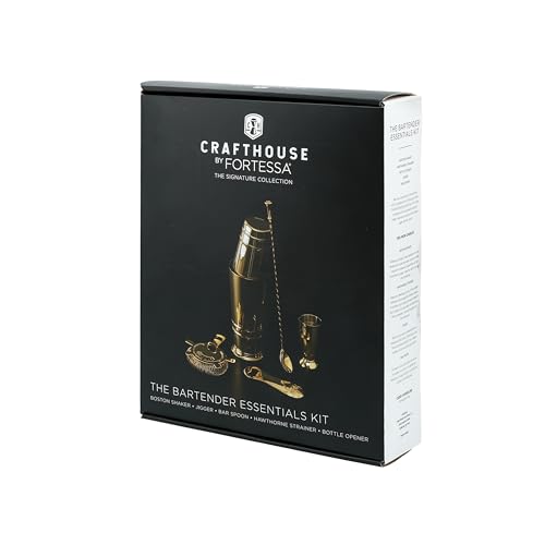 Crafthouse Signature Collection Stainless Steel, 50 Oz. Double Walled Jumbo Cocktail Shaker, Silver - My Kitchen Products
