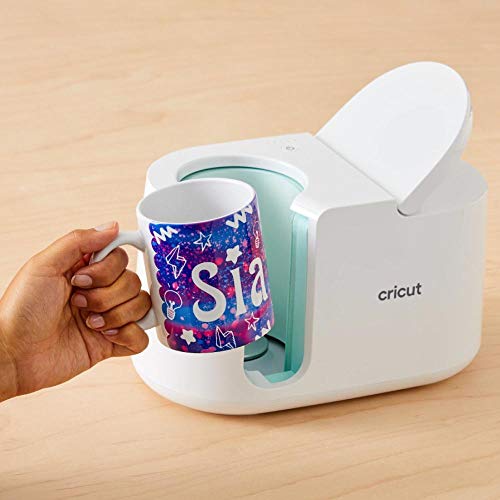 Cricut Beveled Blank, Ceramic-Coated, Dishwasher & Microwave Safe Mug to Decorate, Mug Press & Infusible Ink Compatible,12 Oz Sublimation, Ideal for Crafts and Printing, 6 Count, White - My Kitchen Products