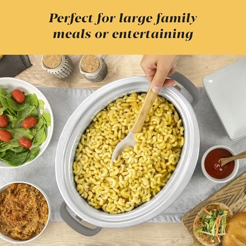 Crock-Pot Locking Lid 6qt Cook and Carry Programmable Slow Cooker Moonshine Green (Grey) - My Kitchen Products