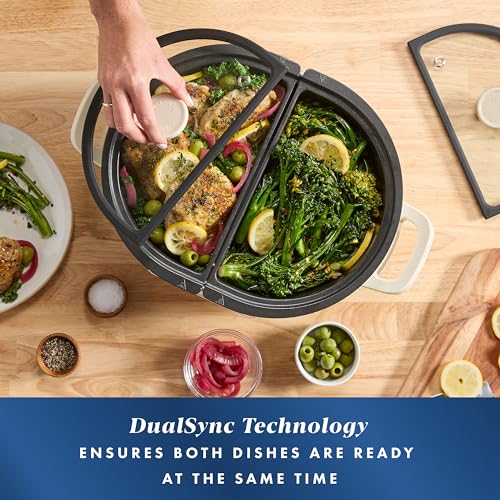 Crock-Pot MultiMeal Multicooker and Programmable Slow Cooker with Bake Function, Create 2 Dishes Simultaneously, Two 3.7qt Nonstick Pots Feed 8+ People, Dishwasher-Safe - My Kitchen Products