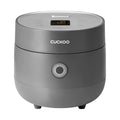 CUCKOO Micom Rice Cooker 3-Cup Uncooked / 6-Cup Cooked with Nonstick Inner Pot, Small Rice Maker with 8 Menu Options, Fuzzy Logic Technology, Auto Clean, Quick Rice Mode, Gray (CR-0375FG) - My Kitchen Products