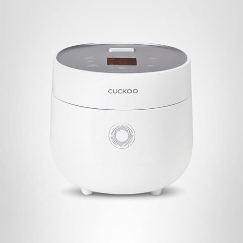 CUCKOO Micom Rice Cooker 6-Cup Uncooked / 12-Cup Cooked with Nonstick Inner Pot, Versatile Rice Maker with 9 Menu Options, Fuzzy Logic Technology, Auto Clean, Quick Rice Mode, White (CR-0675FW) - My Kitchen Products