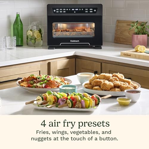 Cuisinart 10-in-1 Digital Air Fryer Toaster Oven, Countertop Convection Oven with Stainless Steel Interior Air Fry, Bake, Toast & Roast, Family Size Fits 4-lb. Chicken, PFAS Free Accessories - My Kitchen Products