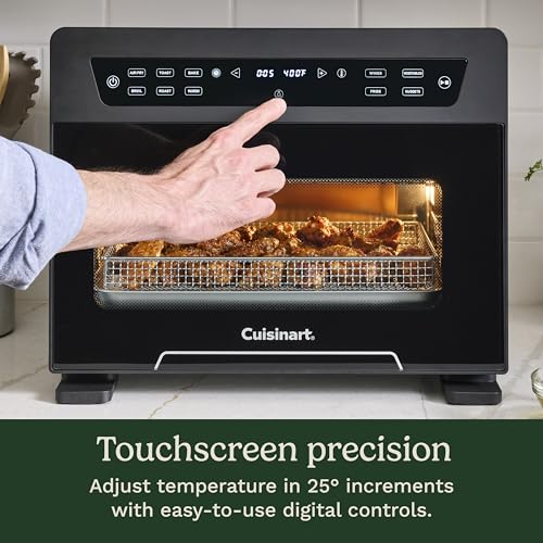 Cuisinart 10-in-1 Digital Air Fryer Toaster Oven, Countertop Convection Oven with Stainless Steel Interior Air Fry, Bake, Toast & Roast, Family Size Fits 4-lb. Chicken, PFAS Free Accessories - My Kitchen Products